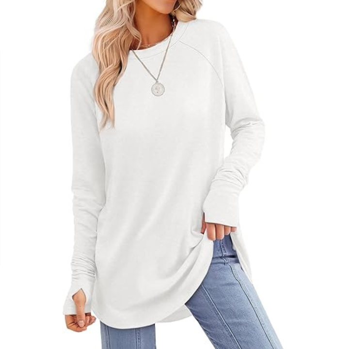 CORINNE™ – Legeres Tunika-Top mit Daumenloch
