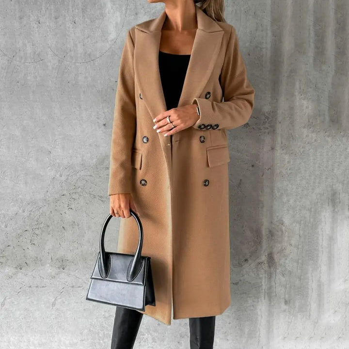 ALEXA™ | Eleganter Woll-Trenchcoat