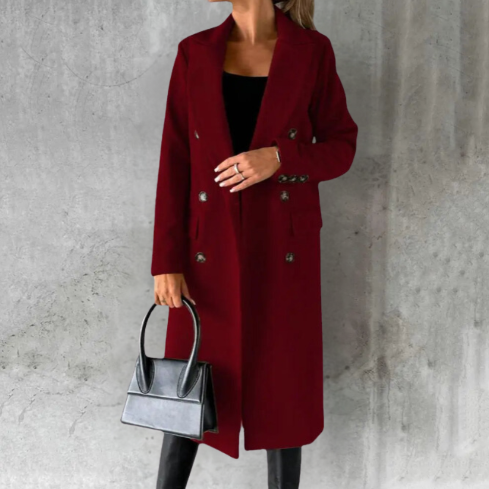 ALEXA™ | Eleganter Woll-Trenchcoat