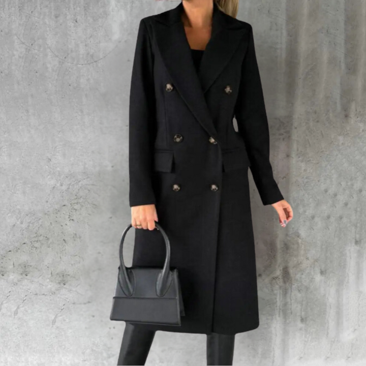 ALEXA™ | Eleganter Woll-Trenchcoat