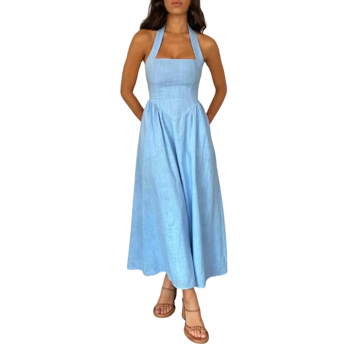 ELEONOR™ - Elegantes Midikleid mit Puffärmeln