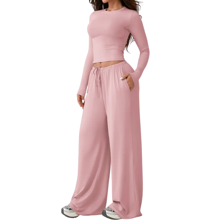 WREN™ – Pyjama-Set aus weichem Loungewear mit Kordelzug