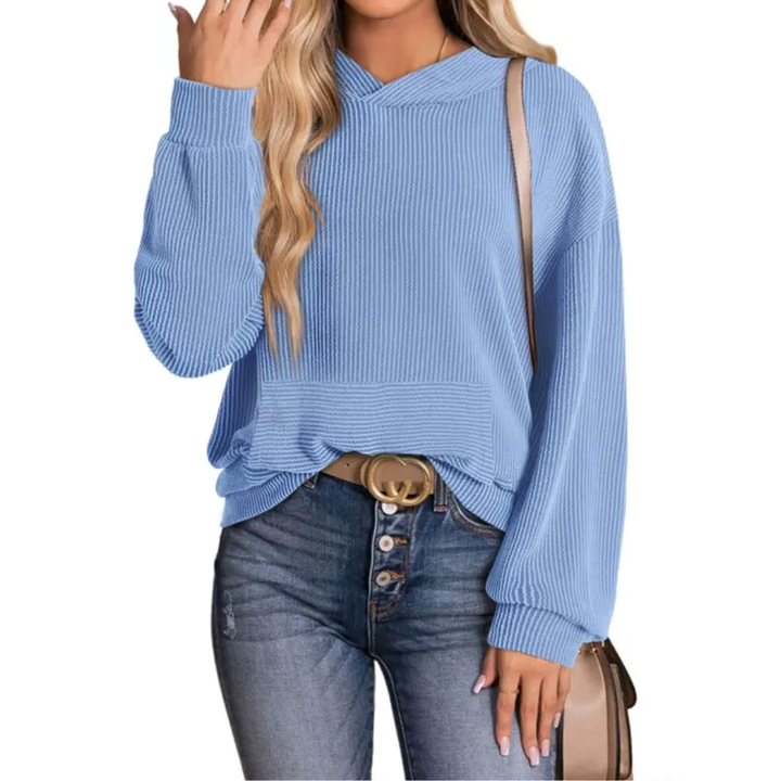 JESSA™ – Entspannter Kapuzenpullover mit gedrehter Naht