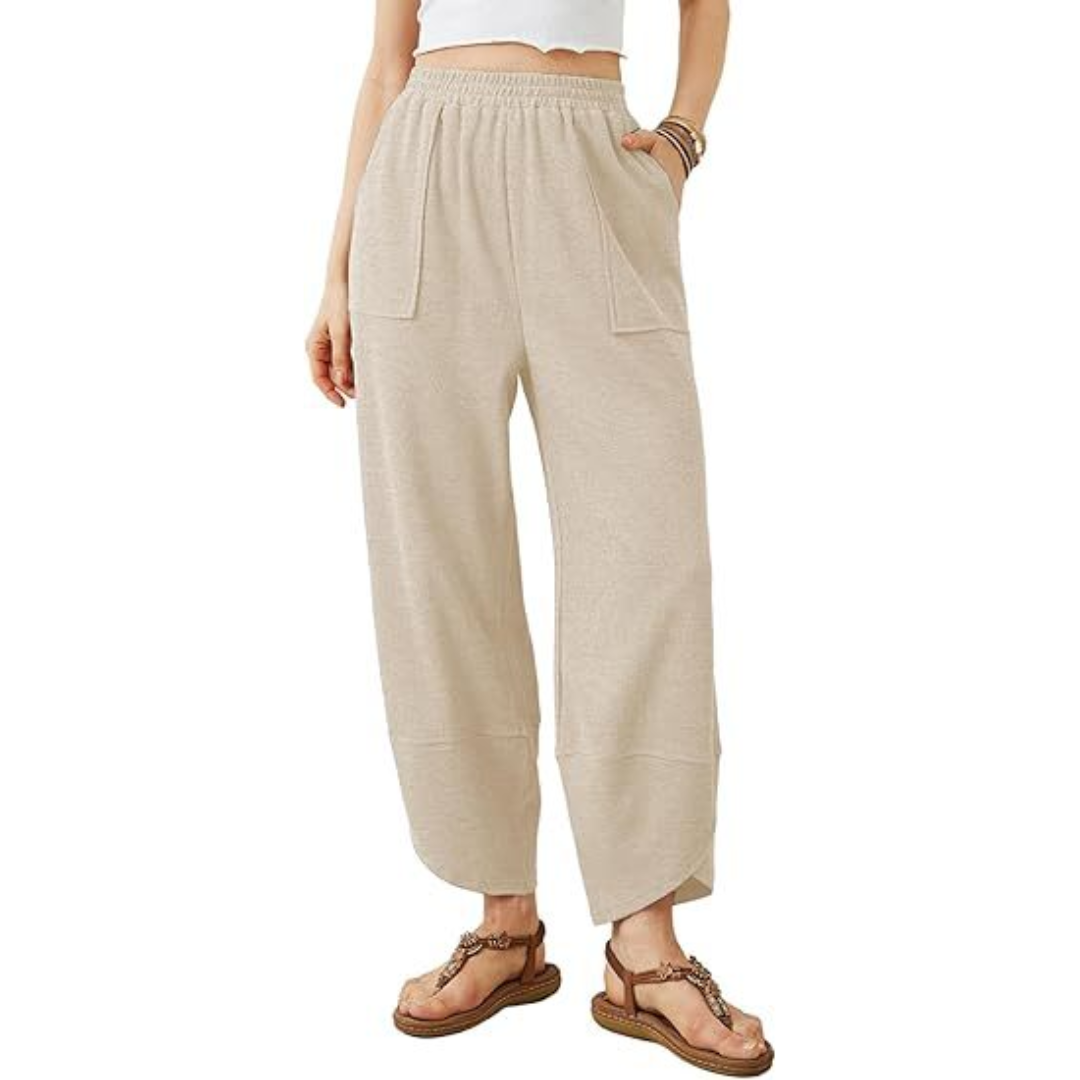 ZURI™ – Entspannte Palazzo-Hose mit weitem Bein