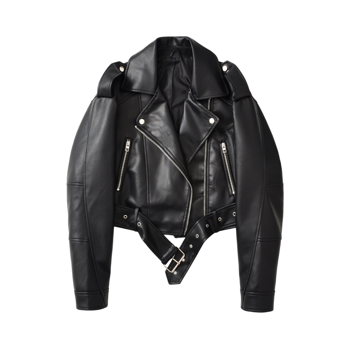 DAGMAR™ – Vintage Moto Loose Lederjacke