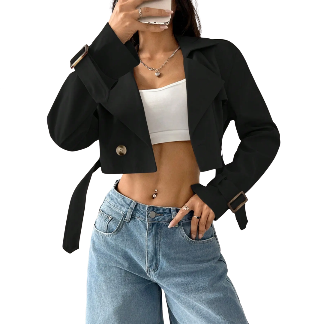 LISETTE™ – Schicke, strukturierte Kurzjacke