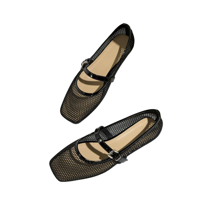 WREN™ – Atmungsaktive Mary Jane Flats mit Aussparungen