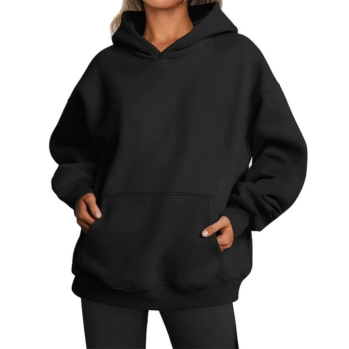 BREELAN™ – Gemütlicher Oversized-Fleece-Kapuzenpullover