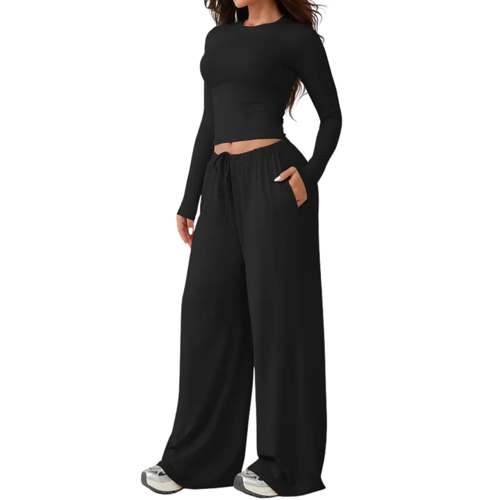 WREN™ – Pyjama-Set aus weichem Loungewear mit Kordelzug