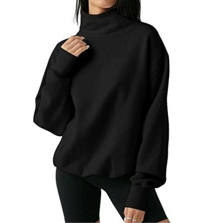 ROUX™ – Gemütliches Oversize-Turtleneck-Sweatshirt