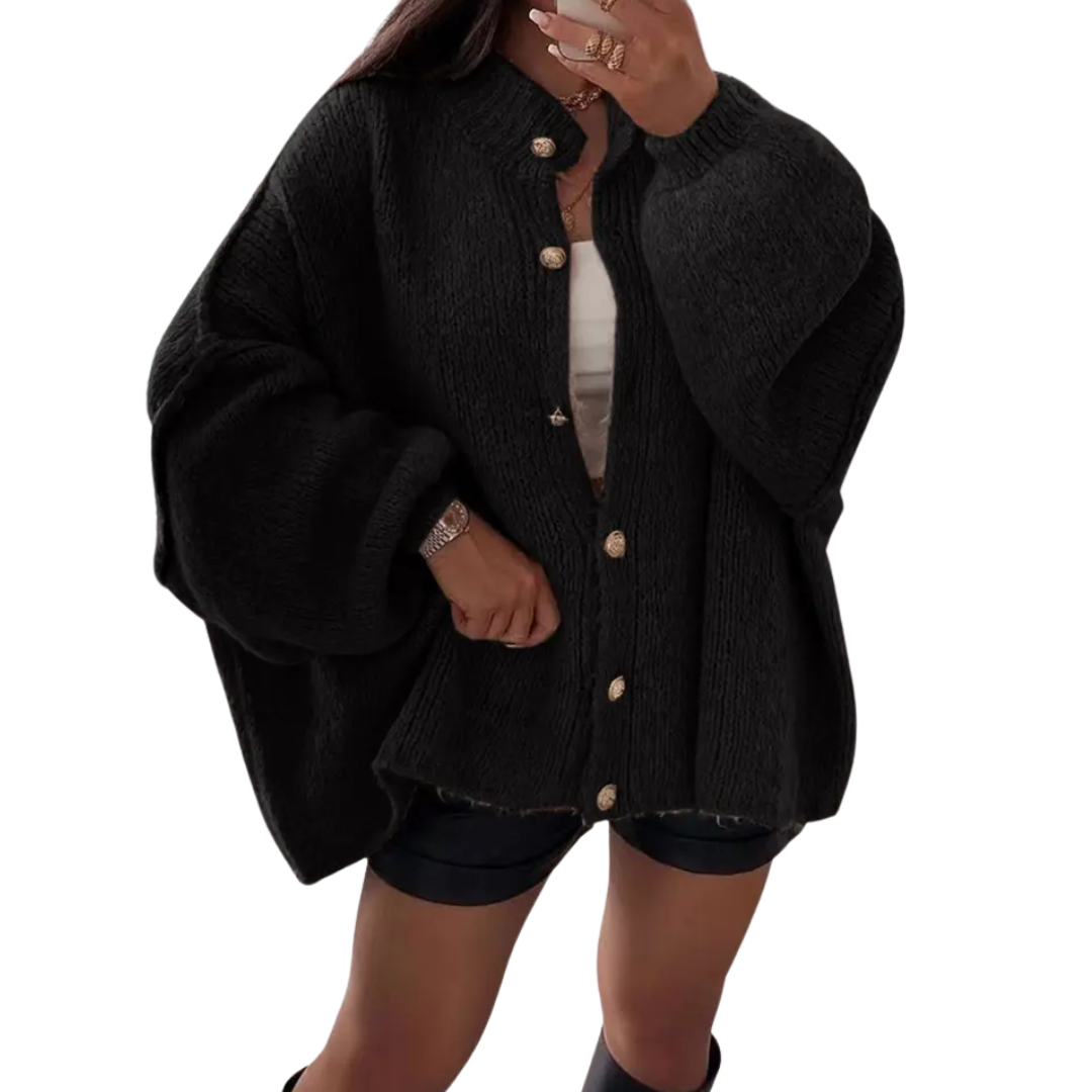 HALCEY™ – Kuschelig lockerer Strickcardigan