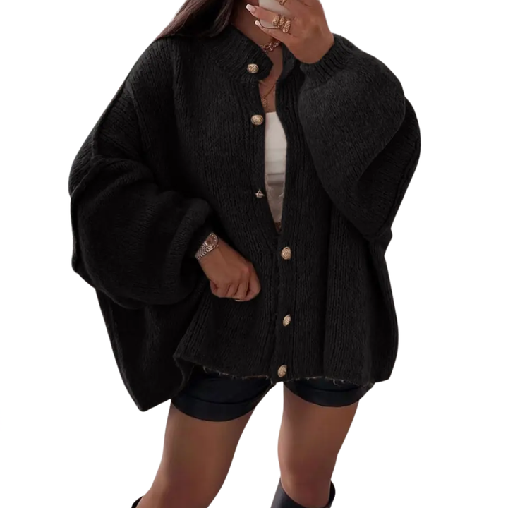 HALCEY™ – Kuschelig lockerer Strickcardigan
