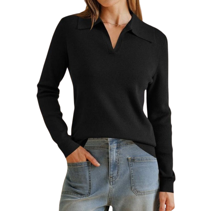ROSAMUND™ – Klassischer Strickpullover