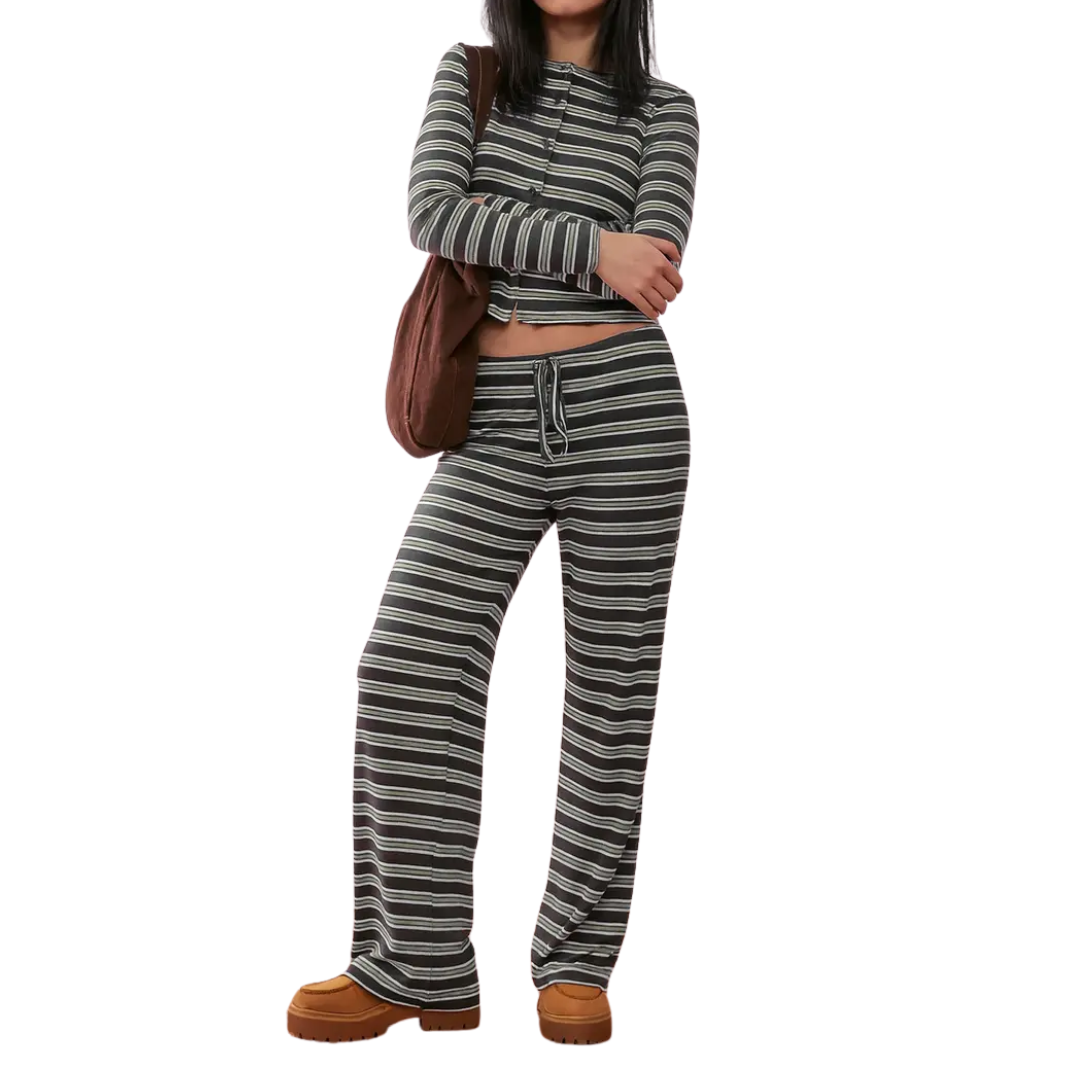 TILDA™ – Gestreiftes Colorblock Lounge-Set
