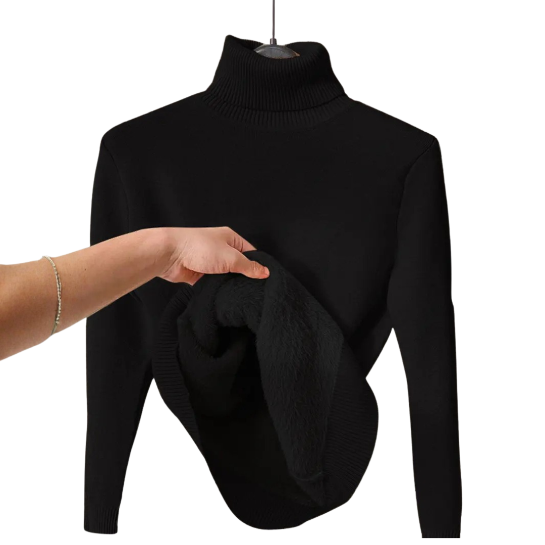 CELWYN™ – Kuscheliger Rollkragenpullover mit Fleece-Futter