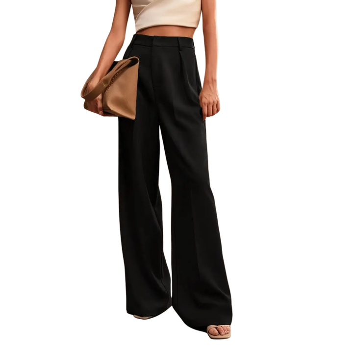 WREN™ – Entspannte High-Waist Hose mit weitem Bein
