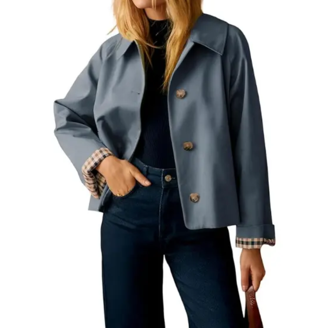 WREN™ – Taillierter Trenchcoat im Vintage-Stil