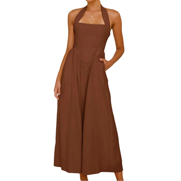 ELEONOR™ - Elegantes Midikleid mit Puffärmeln