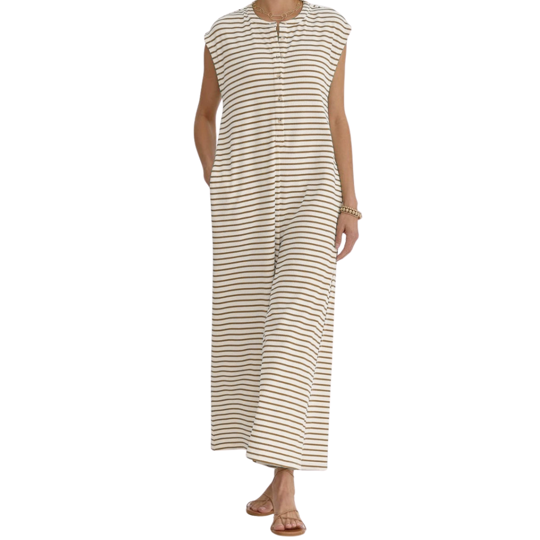 JOSLYN™ – Gestreifter Jumpsuit mit weitem Bein im Relaxed Fit