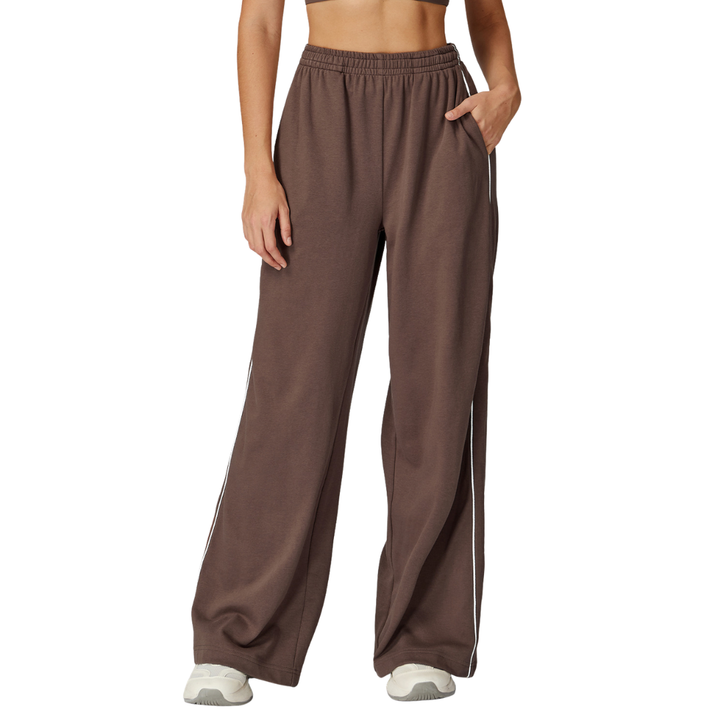JADA™ – Colorblock High-Waist Hose mit weitem Bein