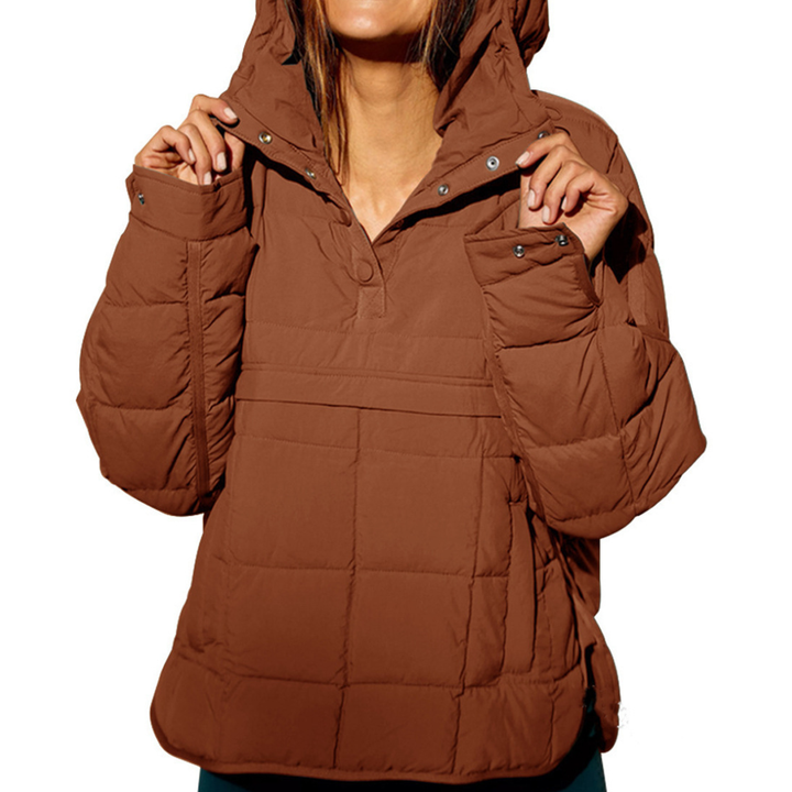 NORAH™ – Gemütliche gesteppte Kapuzen-Pufferjacke