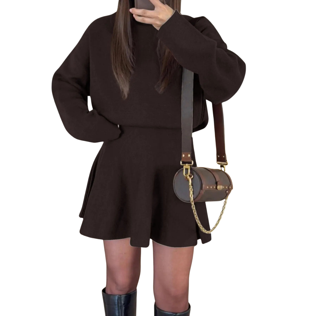 PATRICE™ – Gemütliches Langarmkleid