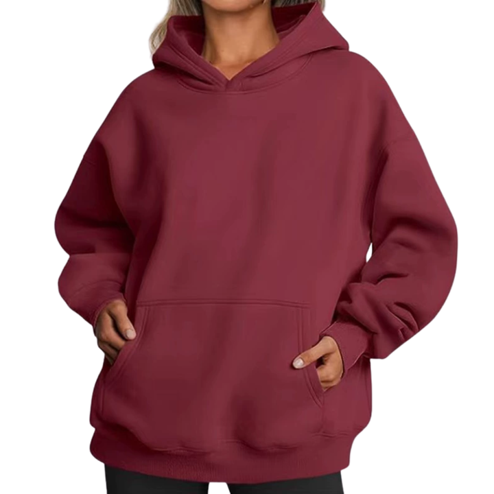 BREELAN™ – Gemütlicher Oversized-Fleece-Kapuzenpullover