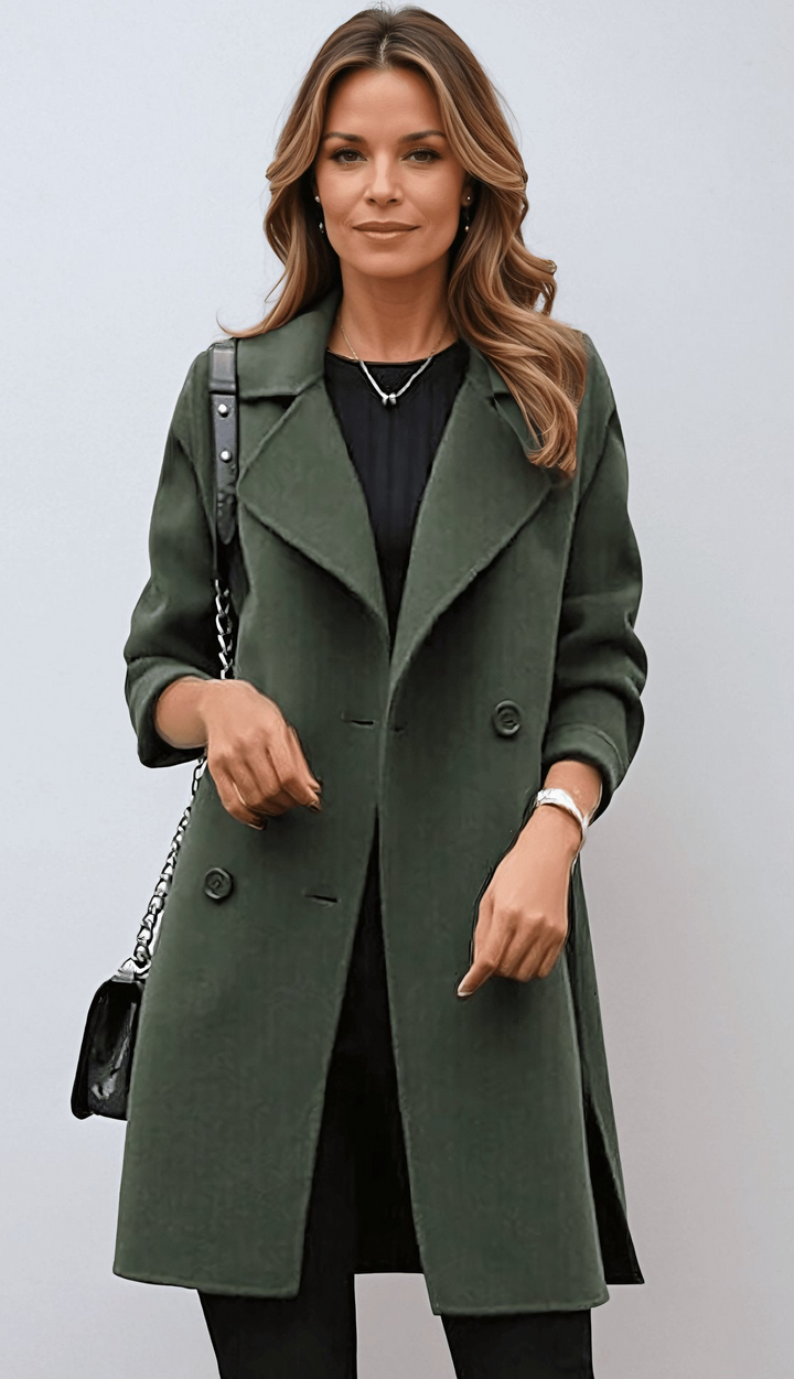 CELINA™ – Langer Trenchcoat