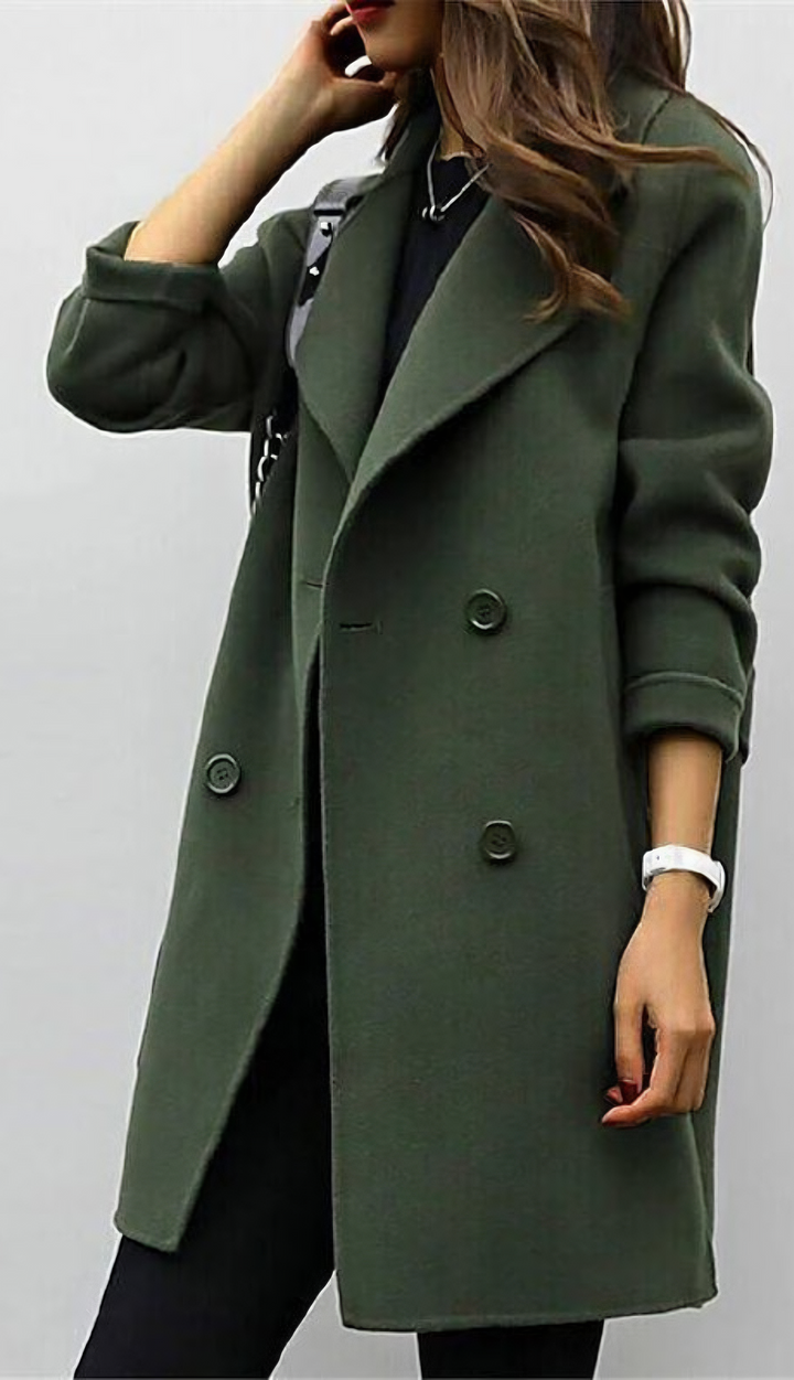CELINA™ – Langer Trenchcoat