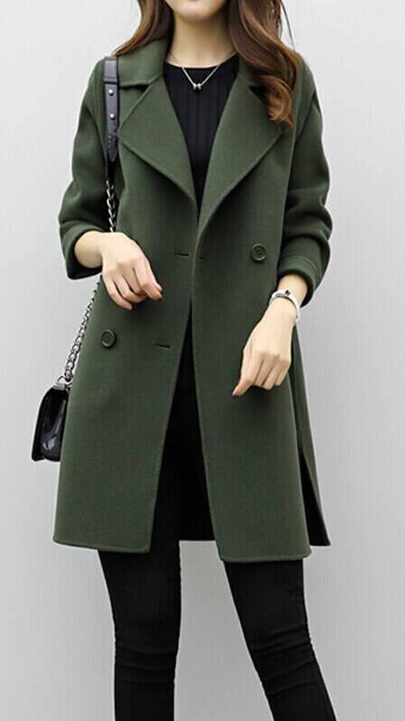 CELINA™ – Langer Trenchcoat