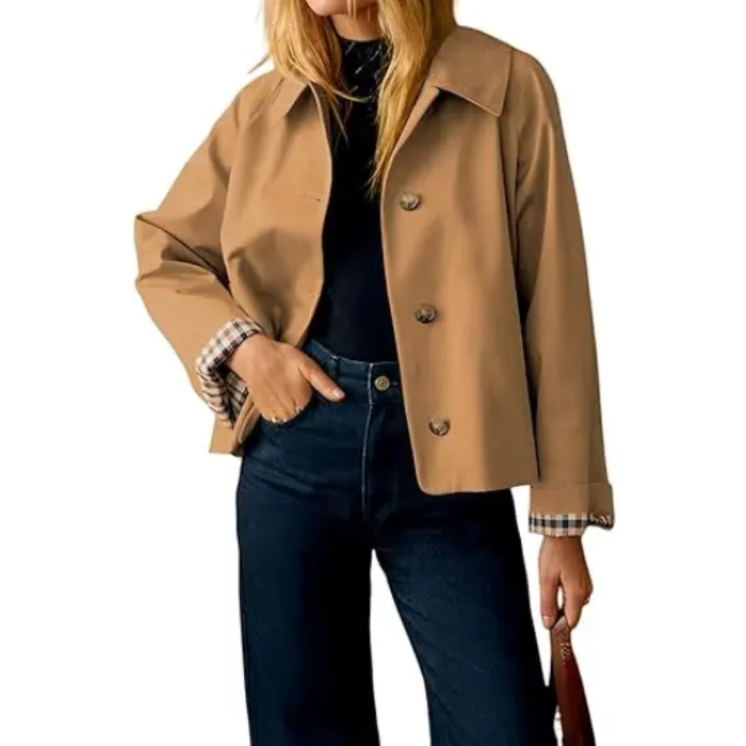 WREN™ – Taillierter Trenchcoat im Vintage-Stil
