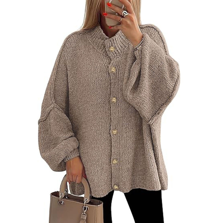 HESTIA™ – Gemütlicher Fledermausärmel-Strickcardigan