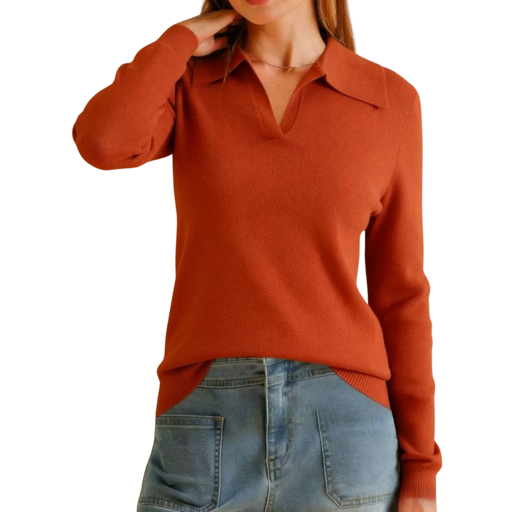 ROSAMUND™ – Klassischer Strickpullover