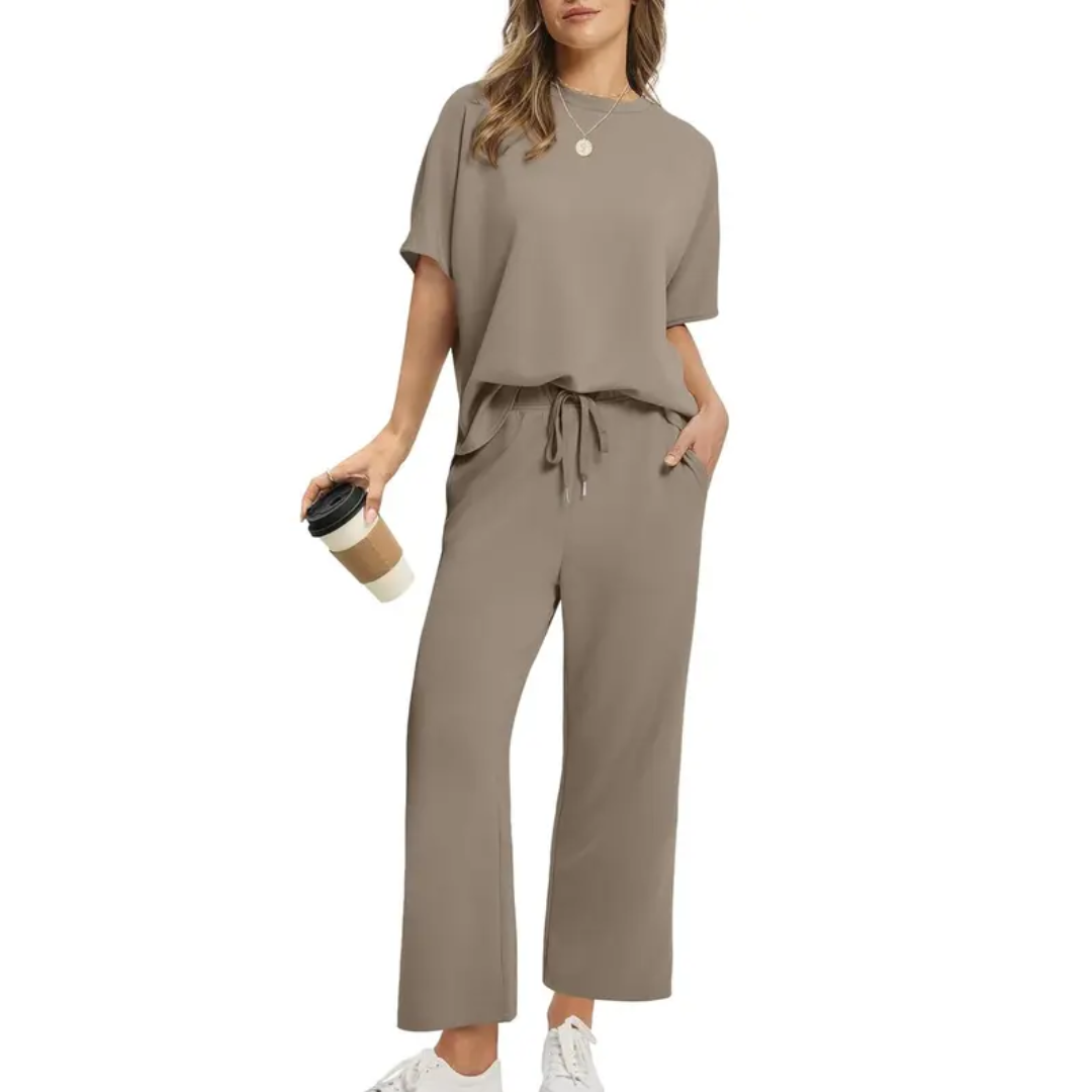 BRISA™ – Luftiges zweiteiliges Set mit weitem Bein