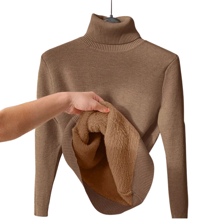 CELWYN™ – Kuscheliger Rollkragenpullover mit Fleece-Futter