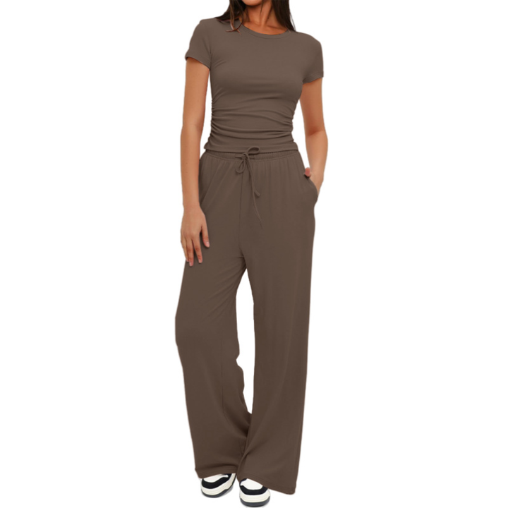 WINNIE™ – Gemütliches, einfarbiges Loungewear-Set (Zweiteiler)