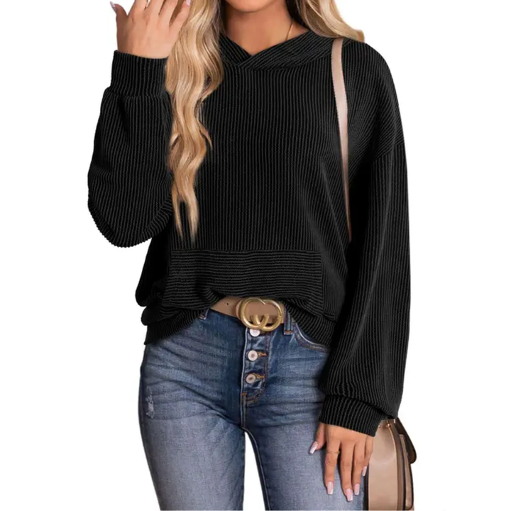 JESSA™ – Entspannter Kapuzenpullover mit gedrehter Naht