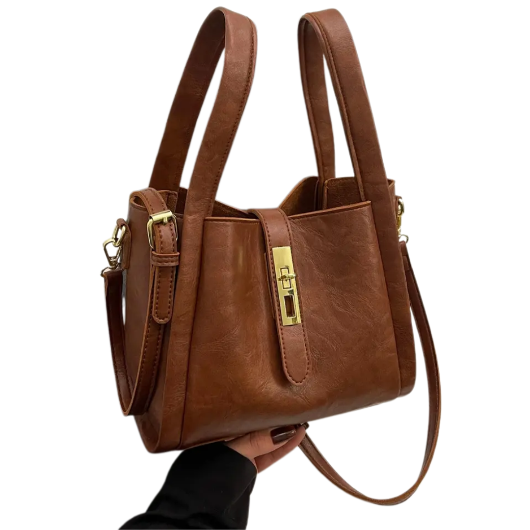 CECILE™ – Schicke Retro-Eimer-Umhängetasche