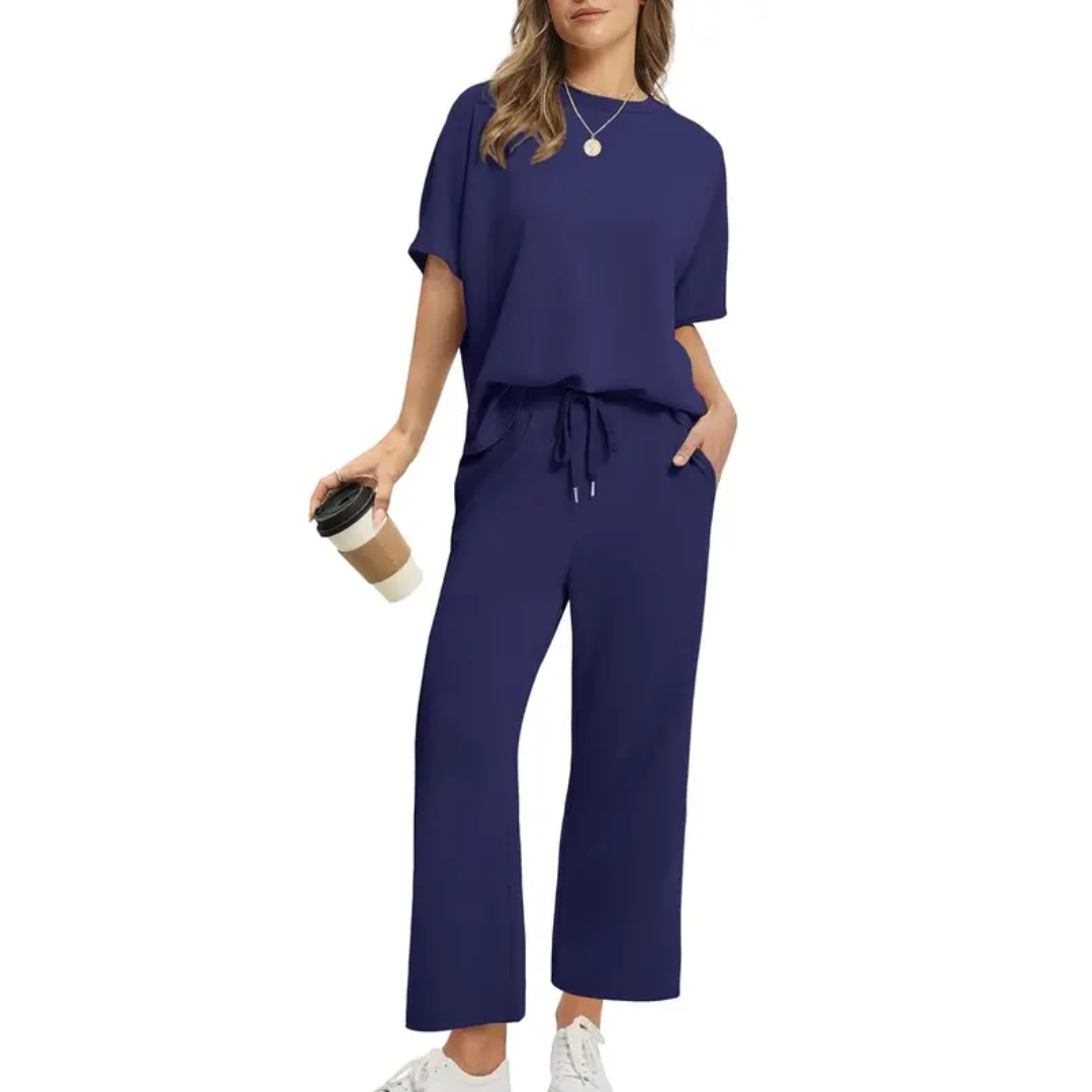 BRISA™ – Luftiges zweiteiliges Set mit weitem Bein