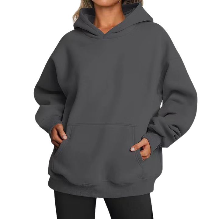 BREELAN™ – Gemütlicher Oversized-Fleece-Kapuzenpullover