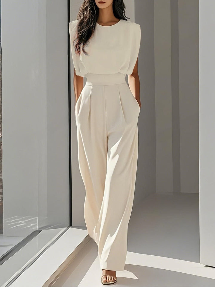 PAQUITA™ – Eleganter ärmelloser Sommer-Jumpsuit