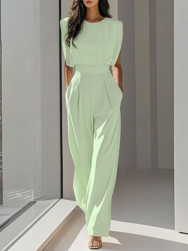PAQUITA™ – Eleganter ärmelloser Sommer-Jumpsuit