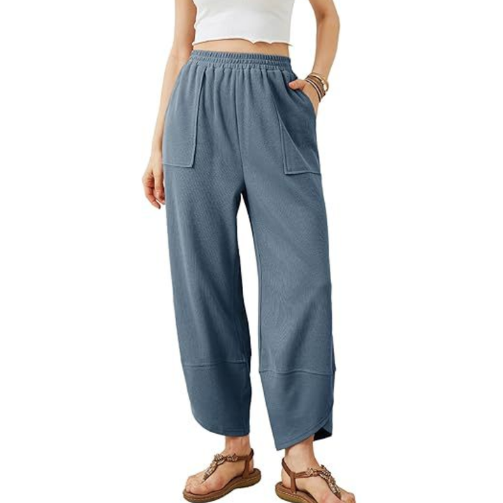 ZURI™ – Entspannte Palazzo-Hose mit weitem Bein
