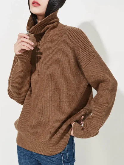 ELODIE™ – Gemütlicher Half-Zip-Pullover