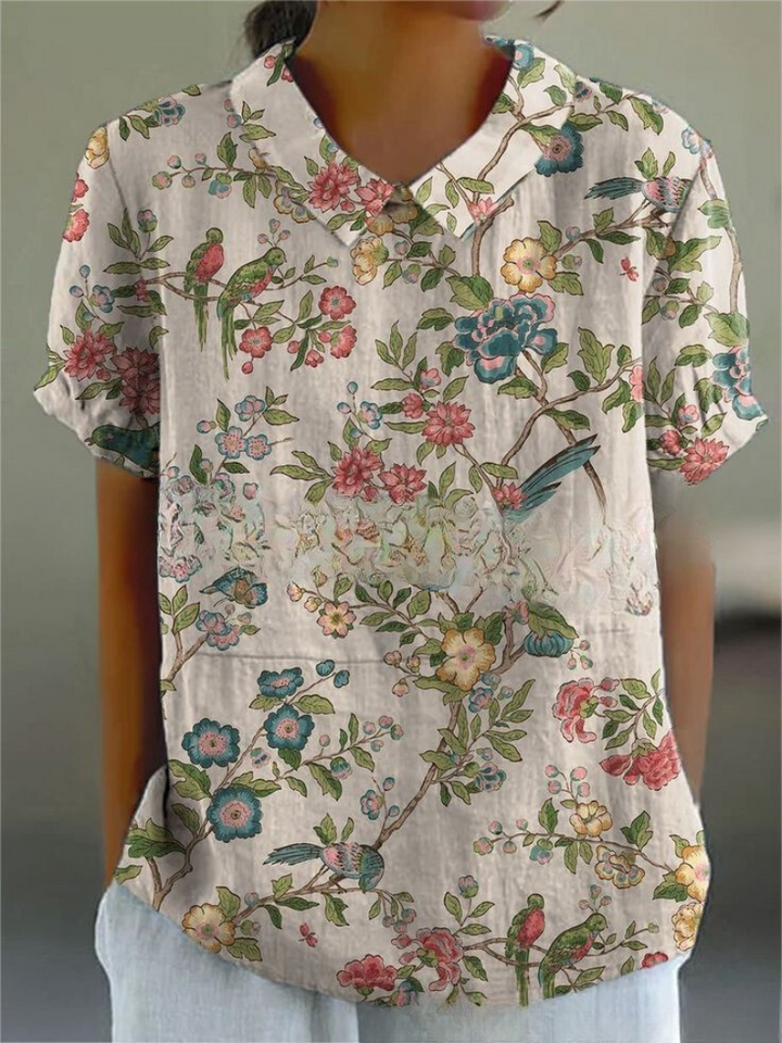 MARLENE™ – Hemd mit Vintage-Print