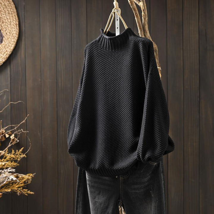 GRACE™ | Waffel-Pullover in Relaxed Fit