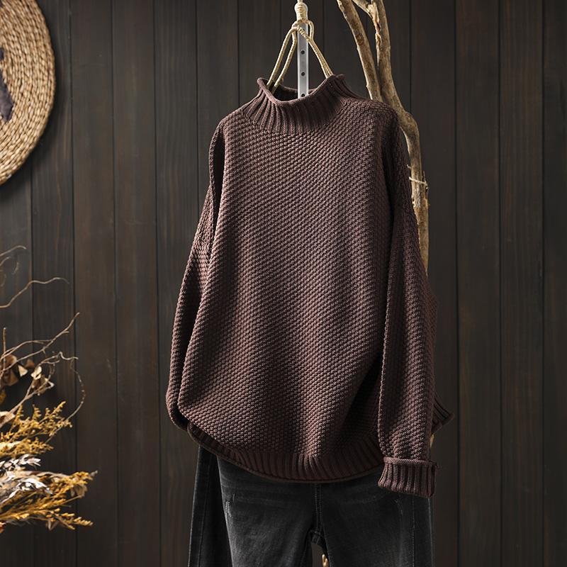 GRACE™ | Waffel-Pullover in Relaxed Fit