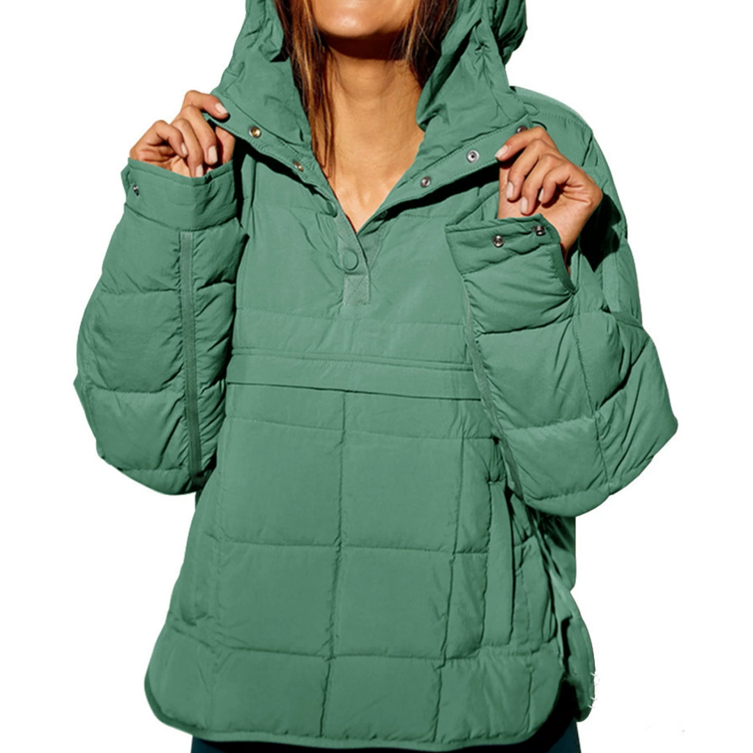 NORAH™ – Gemütliche gesteppte Kapuzen-Pufferjacke