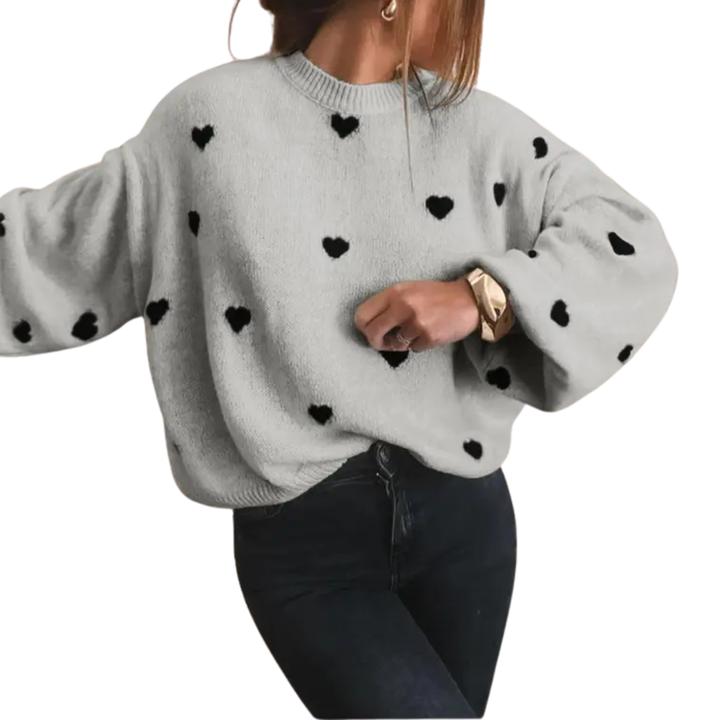 HOLLIS™ – Gemütlicher Halloween-Pullover mit überschnittenen Schultern