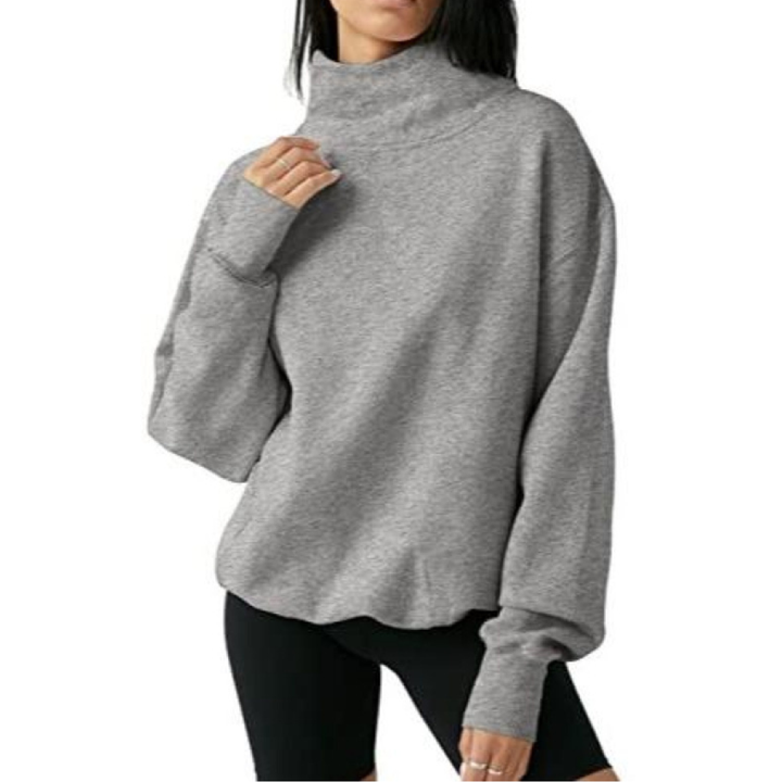 ROUX™ – Gemütliches Oversize-Turtleneck-Sweatshirt